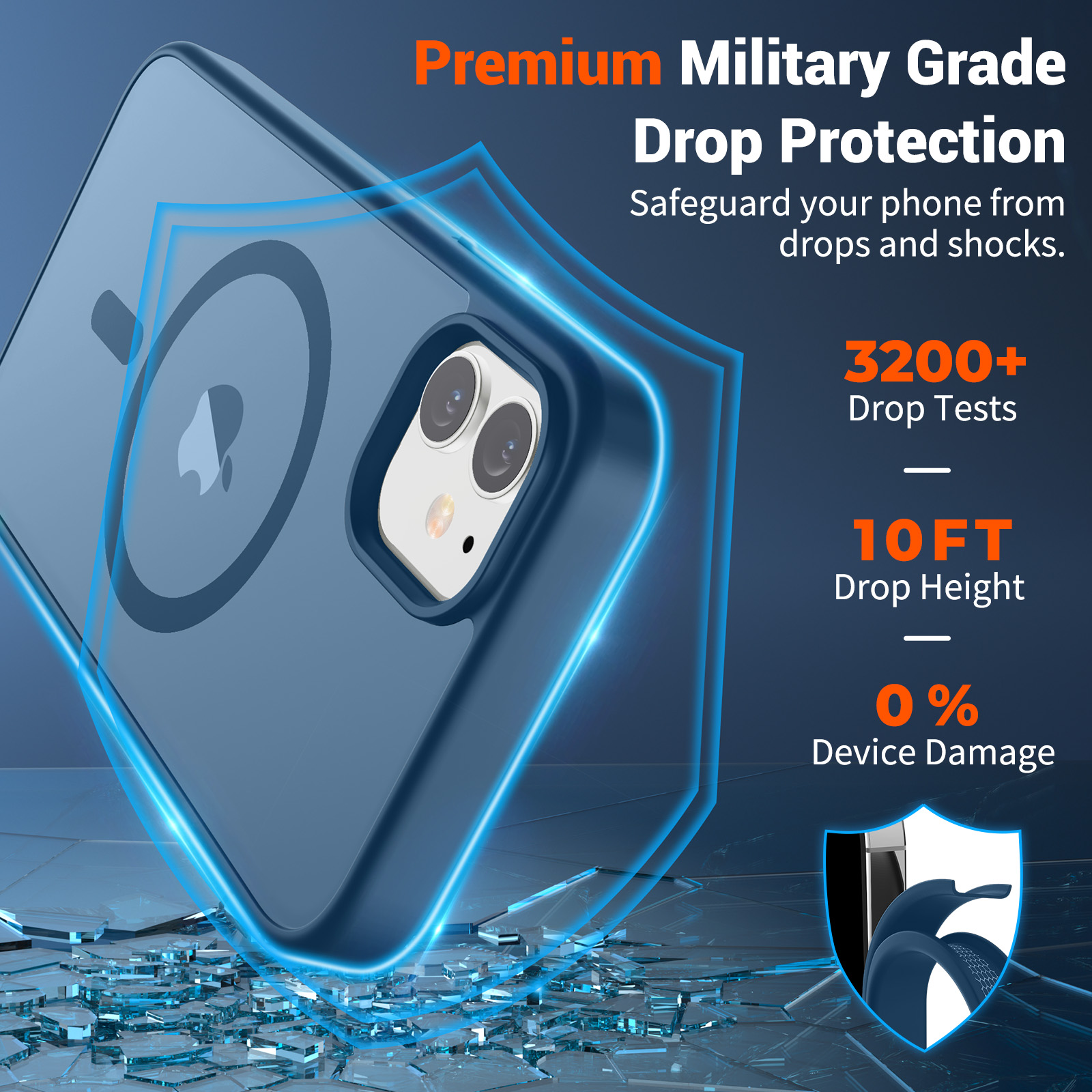 iPhone Case 12-12pro blue - 图片 5